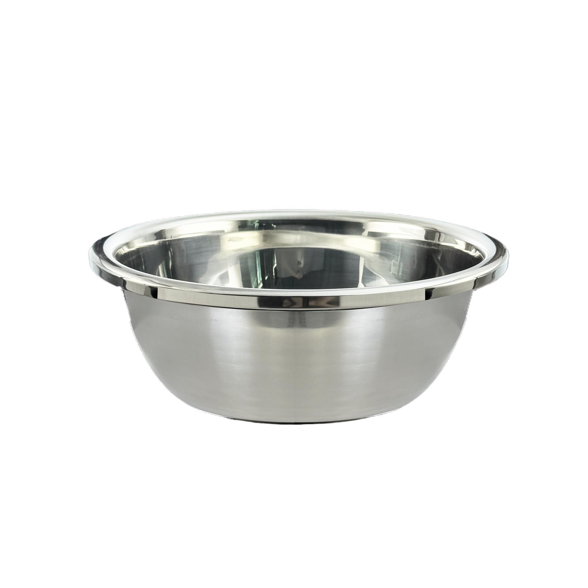 Миска з нержавіючої сталі 21л. ТМ: NINGBO LEBAIYI